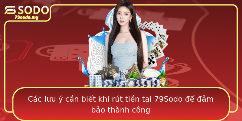 Các lưu ý cần biết khi rút tiền tại 79Sodo để đảm bảo thành công